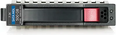 Produktbild von HPE 500GB, 3G, SATA, 7.2K rpm, SFF, 2.5-inch, 500 GB, 7200 RPM, 2.5", Serial ATA II