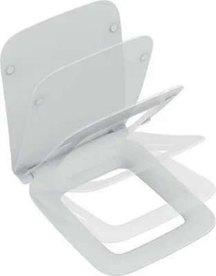 Produktbild von Ideal Standard WC-Sitz Strada II mit Softclosing (Absenkautomatik), Sandwich T360101 Weiß (Alpin)