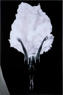 Produktbild von Casablanca by Gilde Leinwandbilder Bild Ballerina H. 90 cm,38195
