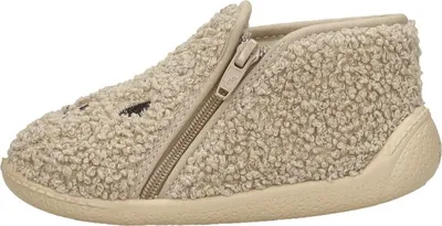 Productafbeelding van KEQ Kinderpantoffels  Kinderpantoffels - beige - Maat 24