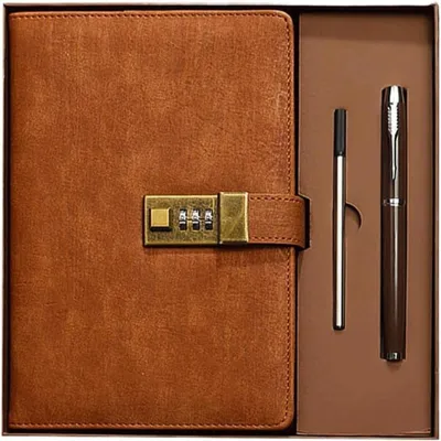 Productafbeelding van Retro A5 Notitieboek met Slot