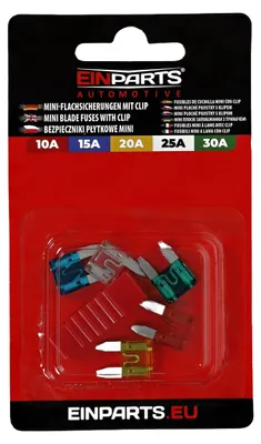 Obrázek produktu pro Epfuse30, mini pojistky, 5 kusů.