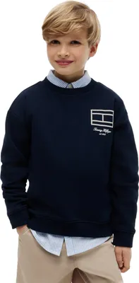 Productafbeelding van Tommy Hilfiger 8721386289712, Kinderkleding, Heren, Hoodie, Donkerblauw, Ronde hals, Lange mouwen