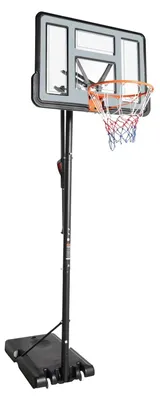 Produktbild von Basketballkorb – Höhenverstellbar von 1,7 bis 3,05 m, mit Rollen