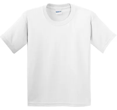 Produktbild von Gildan Kinder T-Shirt mit Rundhalsausschnitt, kurzärmlig FK394 (S) (Weiß)