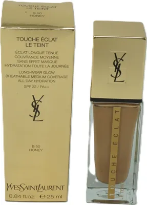 Produktbild von Yves Saint Laurent Touche Éclat Le Teint, Pumpenflasche, Creme, B50, Honey, Mittel, Neutral
