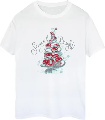 Produktbild von Disney - "The Nightmare Before Christmas" T-Shirt für Damen BI41811 (4XL) (Weiß)