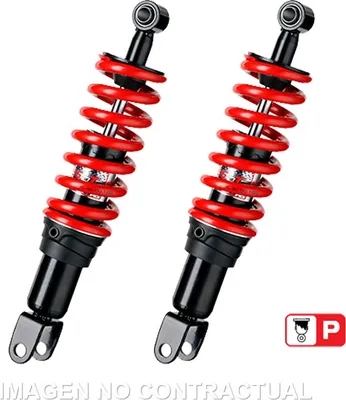 Produktbild von Federbein B222-Serie Stereo hinten passend für Kymco Down Town 12 (16) TB222-390P-04-85