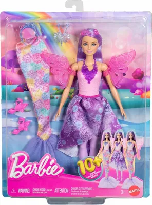 Image de Poupée Barbie 3-en-1 Fantasy