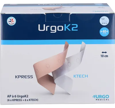 Produktbild von Urgok2 Kompr.Syst.10cm Knöchelumf.25-32cm 6 St