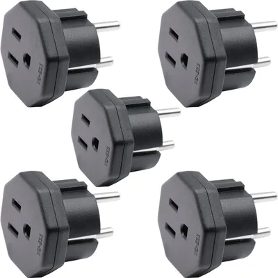 Produktbild von Steckdosenadapter für Geräte aus Kanada/Japan, um sie in EU-/Niederlande-/Deutschland-Steckdosen verwenden zu können