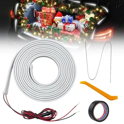 Produktbild von Kofferraum Lichtstreifen 4M Weiß Automatischer Sensor Universal LED Band