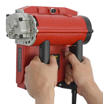 Produktbild von Elektrischer Wandhobel, 4580W Leistung, 15 cm Hobelbreite, 3500 U/min Geschwindigkeit, Rot