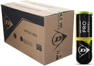 Productafbeelding van Famanu tennisballen voor volwassenen - Unisex - Geel (zwart)
