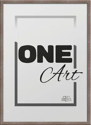 Immagine prodotto di Cornice per foto FramesFactory Hekla 40x50 cm Smoke Oak RMDF HEKLA/DS 40x50
