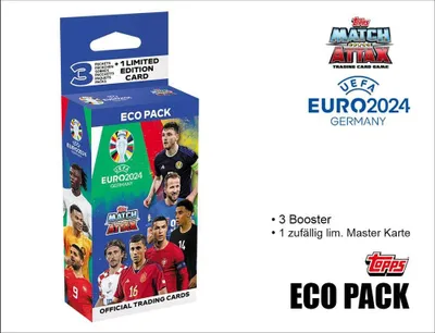 Produktbild von Topps/Merlin UEFA EURO 2024 Trading Cards Eco Pack