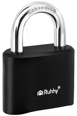 Produktbild von Ruhhy 27646 Zahlenschloss, 4-stellig, 50 mm, aus Stahl