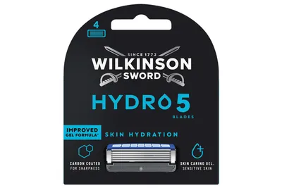 Immagine prodotto di Lame per rasoio Wilkinson Sword, Hydro5, confezione da 4