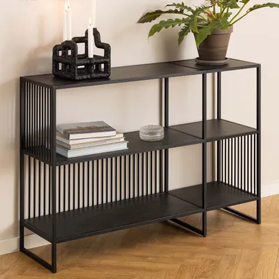 Image de Smuk Étagère Violet Marbre noir H83 cm