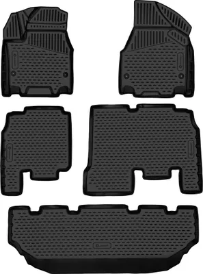 Zdjęcie produktu dla Mata podłogowa ELEMENT 3D do CHRYSLER Pacifica, 2017->, MPV, 5 szt.