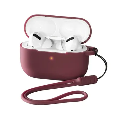 Produktbild von Hama Schutzhülle für Apple AirPods Pro, rot