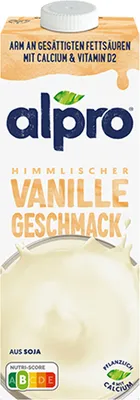 Produktbild von Alpro Soja Vanille Drink 1 Liter UHT Vegan & Laktosefrei Calciumquelle
