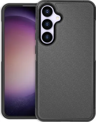 Produktbild von Mobigear Traveller  Samsung Galaxy S24 Plus Hülle Hardcase Backcover Stoßfest - Schwarz