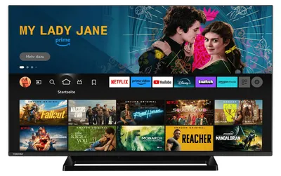 Produktbild von Toshiba 43UF3F63DAZ Fernseher 43 Zoll Fire TV 4K UHD Smart TV, Dolby Vision HDR, Triple-Tuner (2026)