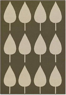 Image de Hanse Home Adventures Kinderteppich Lovely Leaves Grün Creme