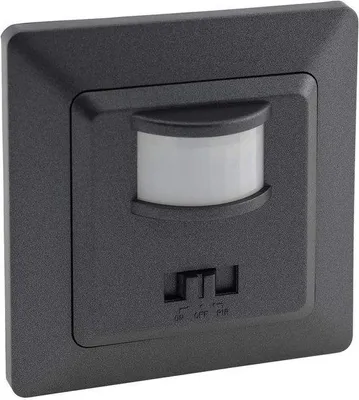 Productafbeelding van Bewegingsmelder Inbouw Antraciet 2-Draads voor Led en Gloeilampen