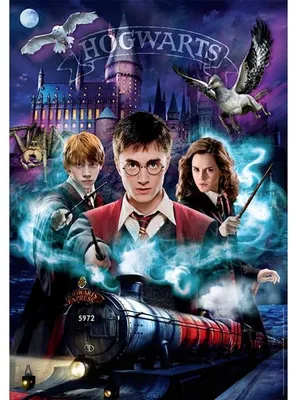 Image de Puzzle harry potter hogwarts 1000 pièces - collection film fantastique - clementoni 37047