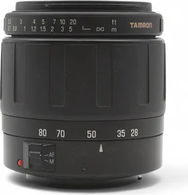 Produktbild von Tamron AF 28-80mm f3.5-5.6 Aspherical (Canon AF), 7/7, 28 - 80 mm, 3.5, Schwarz, 5,8 cm, 237g