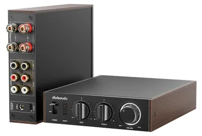 Imagen del producto de Amplificador de escritorio 2x300W, Bluetooth 6.0, Clase D, HiFi, color