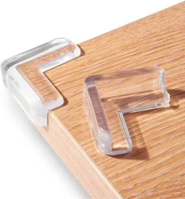 Produktbild von Famanu Eckenschutz 8 Stück, transparent, babyfreundlich für Tische und Möbel