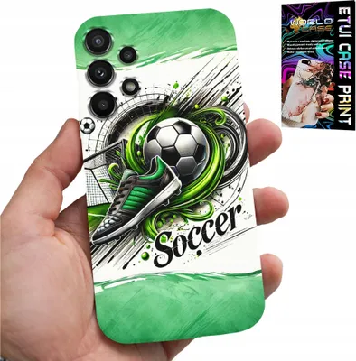 Obrázok produktu pre Puzdro Pre Samsung Galaxy A32 5G - Futbal, Futbalové Puzdro + Sklo