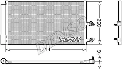 Obrázok produktu pre Kondenzátor, klimatizačný systém DENSO DCN33014