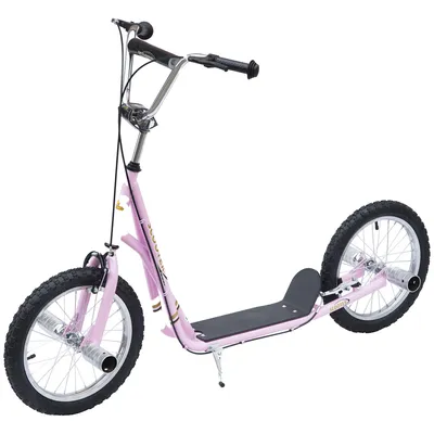 Zdjęcie produktu dla SUGIFT Tretroller Cityroller, rama stalowa, opony gumowe, kolor różowy