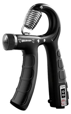 Imagen del producto de Kit de entrenamiento para antebrazos, ajustable de 10 a 100 kg, conjunto de agarres para fortalecer la mano