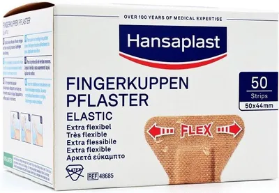 Immagine prodotto di Hansaplast cerotti per dita Elastico extra flessibile, 50 cerotti