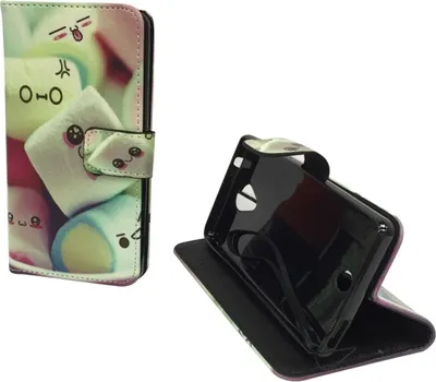 Produktbild von Handyhülle Tasche für Handy Wiko U Feel Schriftzug Marshmallows