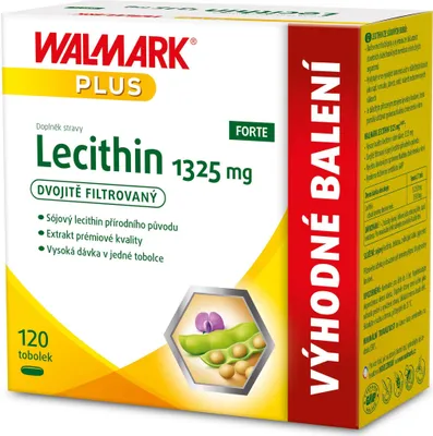 Zdjęcie produktu dla Walmark Lecytyna 1325 mg FORTE 120 tabletek