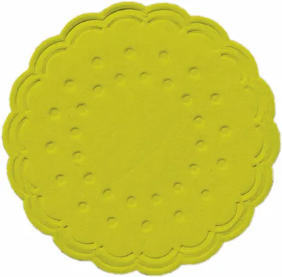 Produktbild von Duni Tassendeckchen 7,5cm kiwi 8lagig 250 Stück
