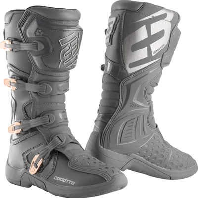 Image de Bottes de motocross Bogotto MX-5, grises, 44