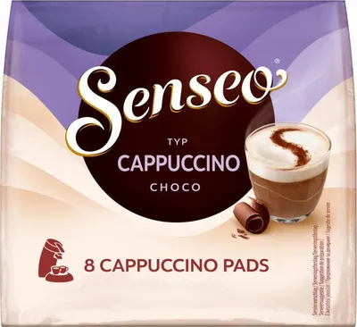 Produktbild von Senseo Cappuccino Choco | 8 Kaffeepads