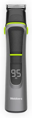 Produktbild von Webber 14-in-1-Trimmer für Männer – Rasierer + Bart + Haare + Nase, Wet&Dry, PRO-Set