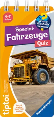 Produktbild von tiptoi® Wieso? Weshalb? Warum? Quiz - Spezialfahrzeuge