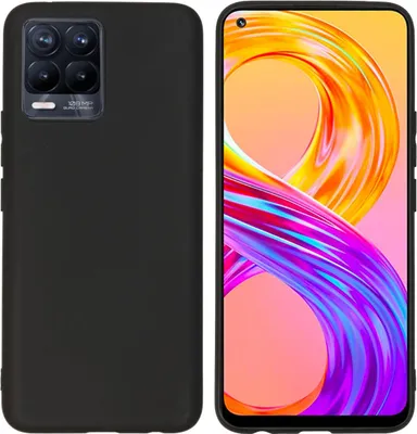 Obrázok produktu pre imoshion Farebný zadný kryt pre Realme 8 (Pro) - čierny
