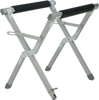 Produktbild von Eurotrail Kühlboxständer ETCF0491 höhenverstellbar 33x45x50/44x32x50 cm grau