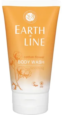 Productafbeelding van Earth-Line Bodywash Baumwolleflow (150 ml)