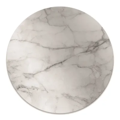 Obrázek produktu pro Kulatá ochranná podložka pod podlahu - Ochranná podložka pod židli - Podložka pod podlahu - 140x100 cm - šedý mramor